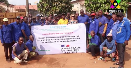 CESYCOTAM Bénin / Ambassade de France au Bénin: Visite de l&rsquo;attachée de coopération Marie VEILLON
